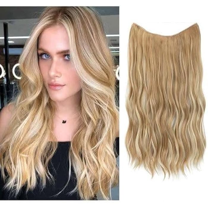 DILLARDS Hair Extension 1 Piece Large Invisible Top Clip On Hair Extensions Natural Hair Clip - Image 1